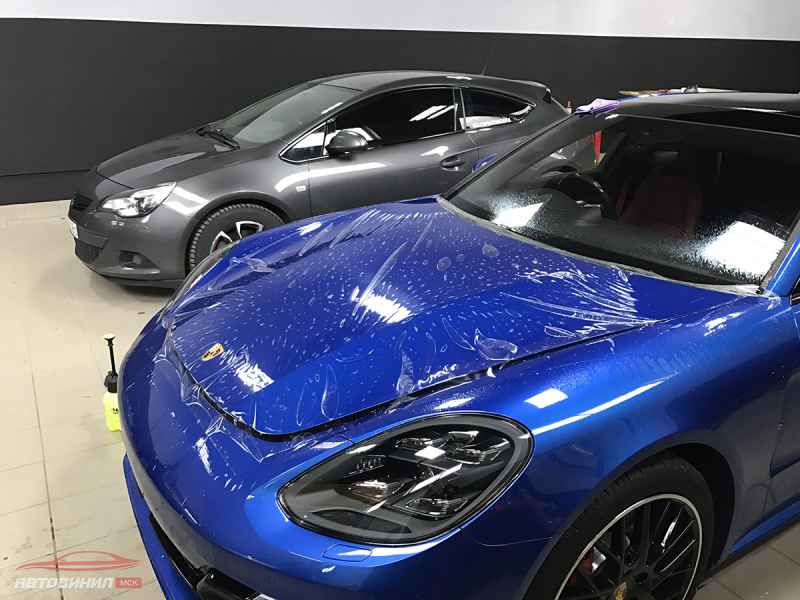 Porsche Panamera антигравийная защита