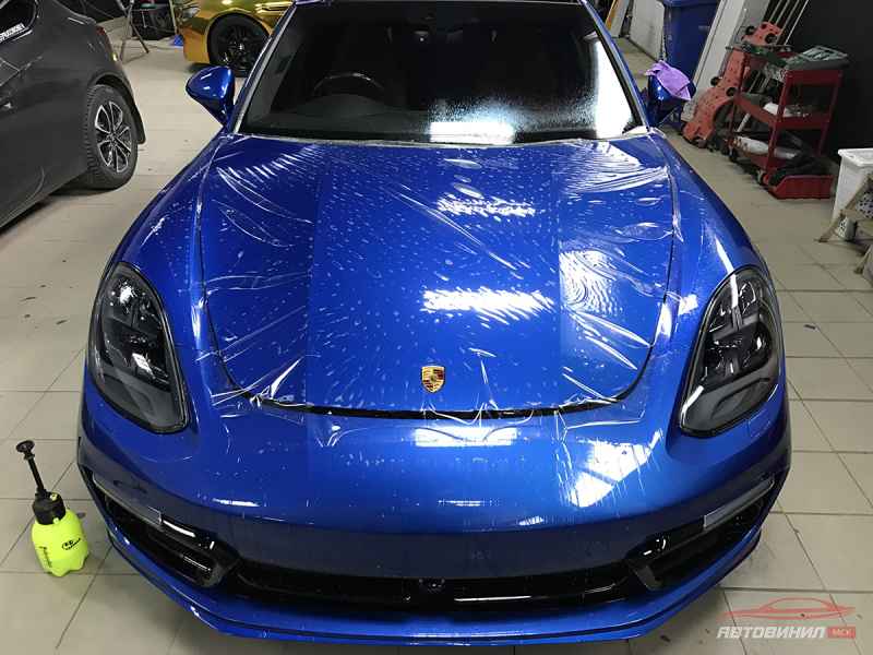Porsche Panamera антигравийная защита