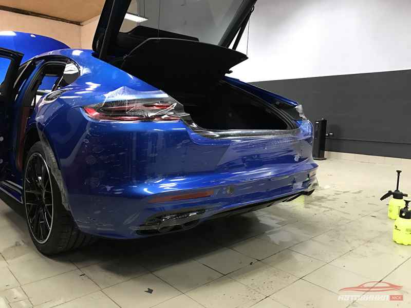 Porsche Panamera антигравийная защита