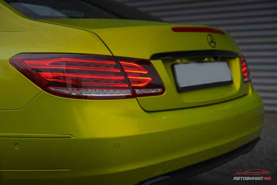 Mercedes Benz E Coupe хром