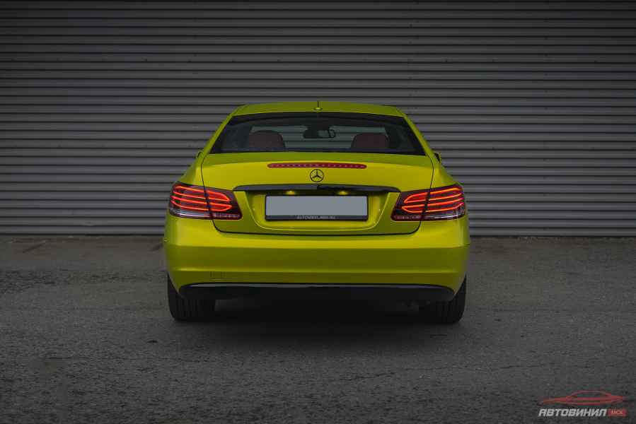 Mercedes Benz E Coupe хром